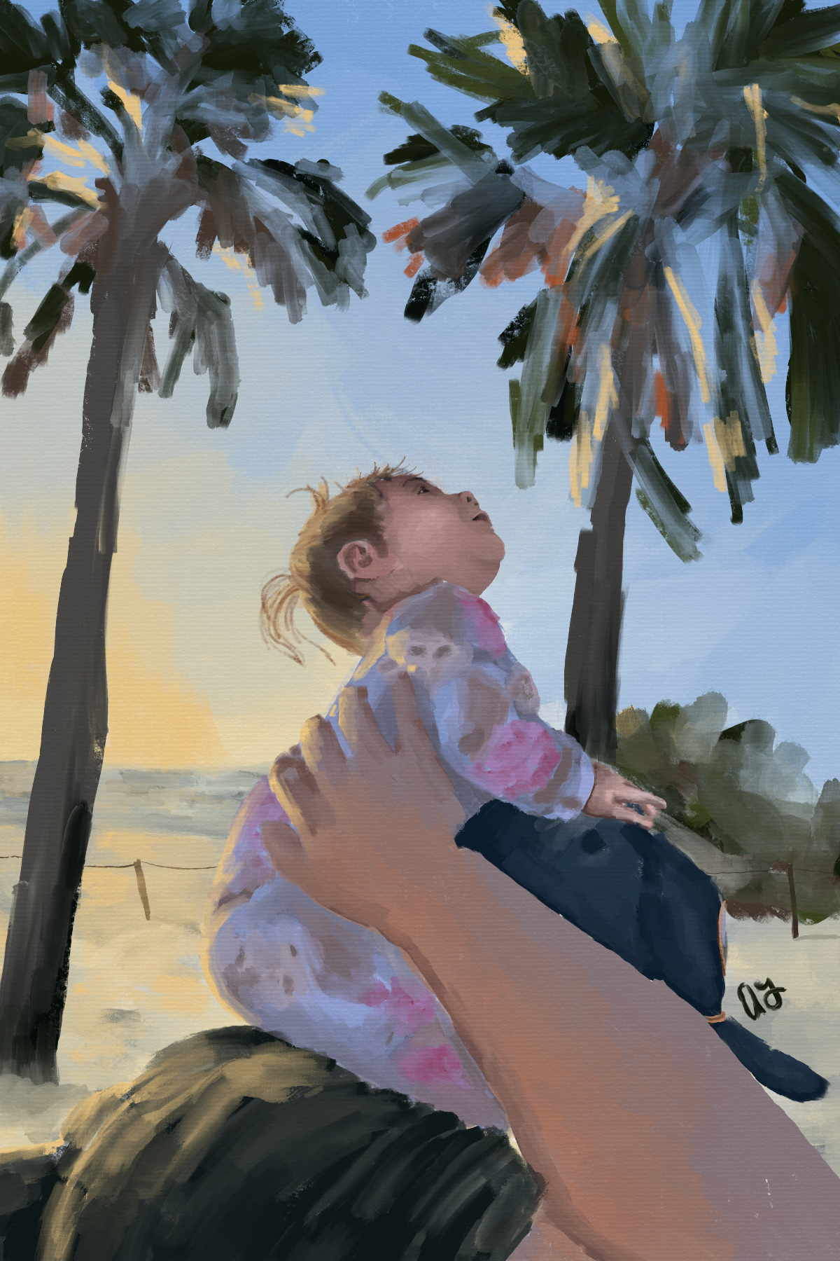 The Sky She Saw
