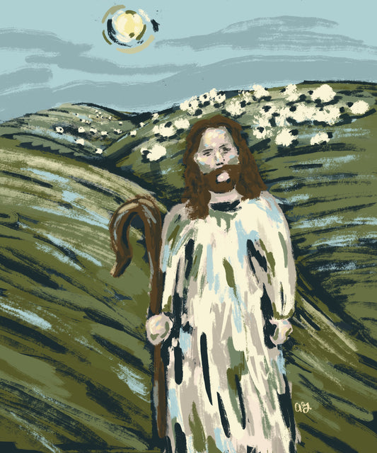 He Leads Me